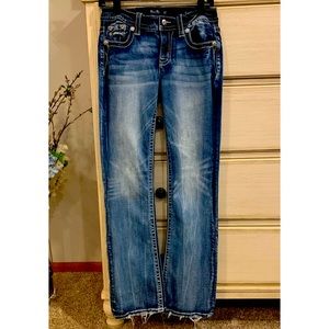 Miss Me boot cut jeans size 27.